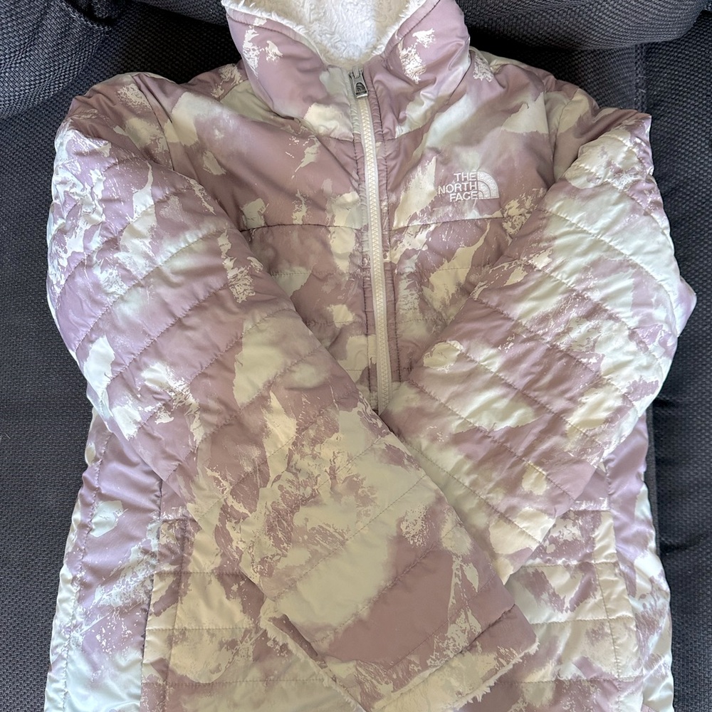 Northface girls reversible jacket